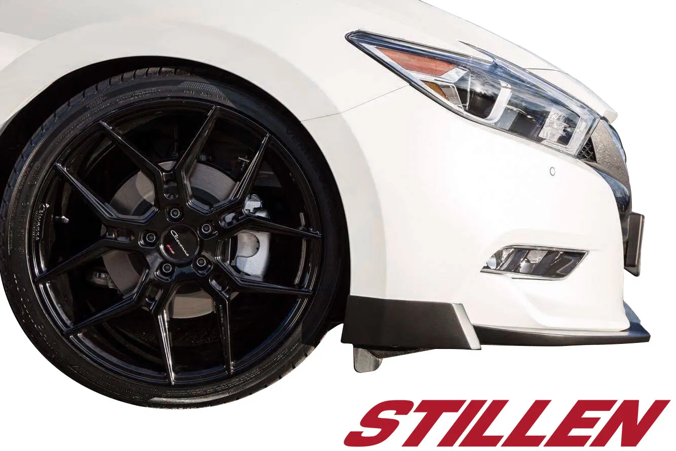 2016-2018 Nissan Maxima Front Lip Splitter [Matte Black] - KB12841