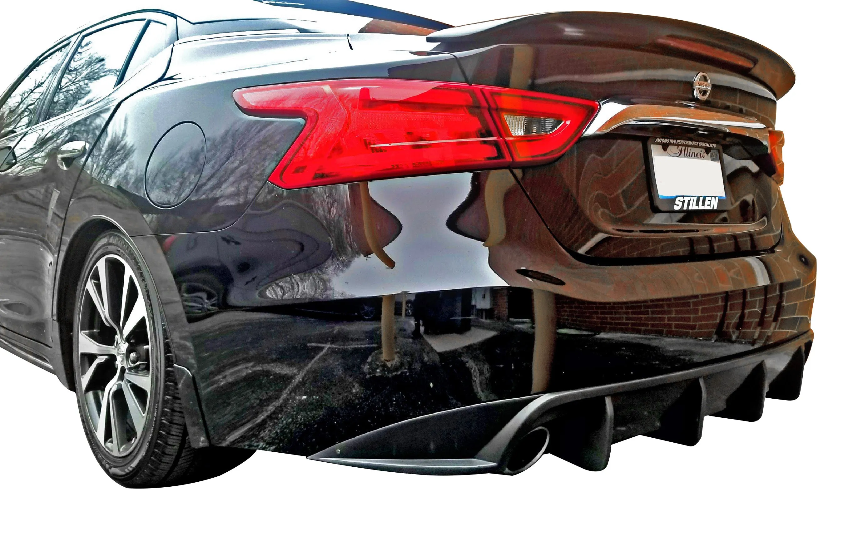 2016-2018 Nissan Maxima Rear Diffuser [Unpainted] - KB12818