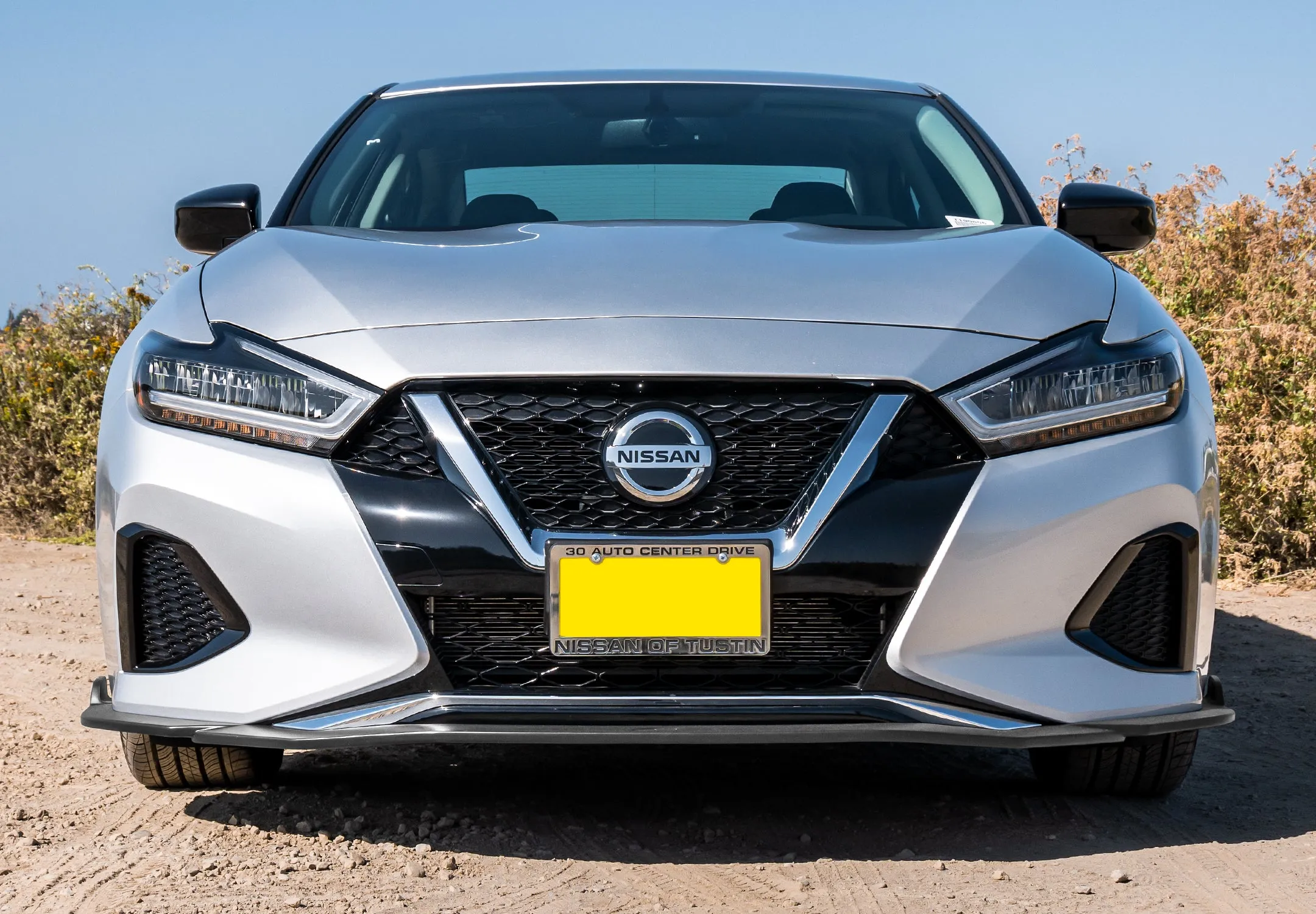 2019-2023 Nissan Maxima Front Lip Splitter [Matte Black] - KB12845MB