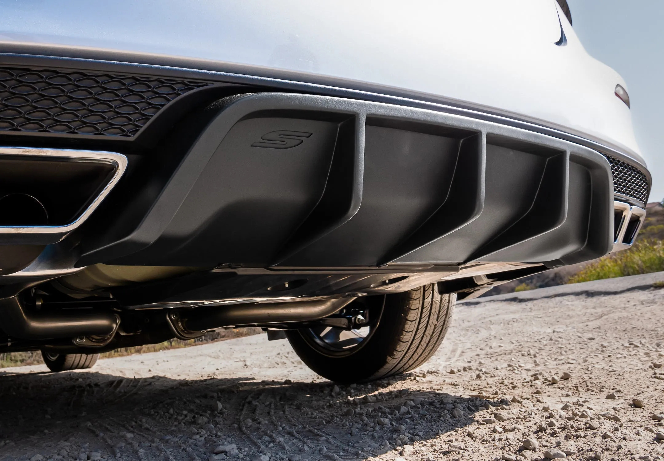 2019-2023 Nissan Maxima Rear Diffuser [MATTE BLACK] - KB12846MB
