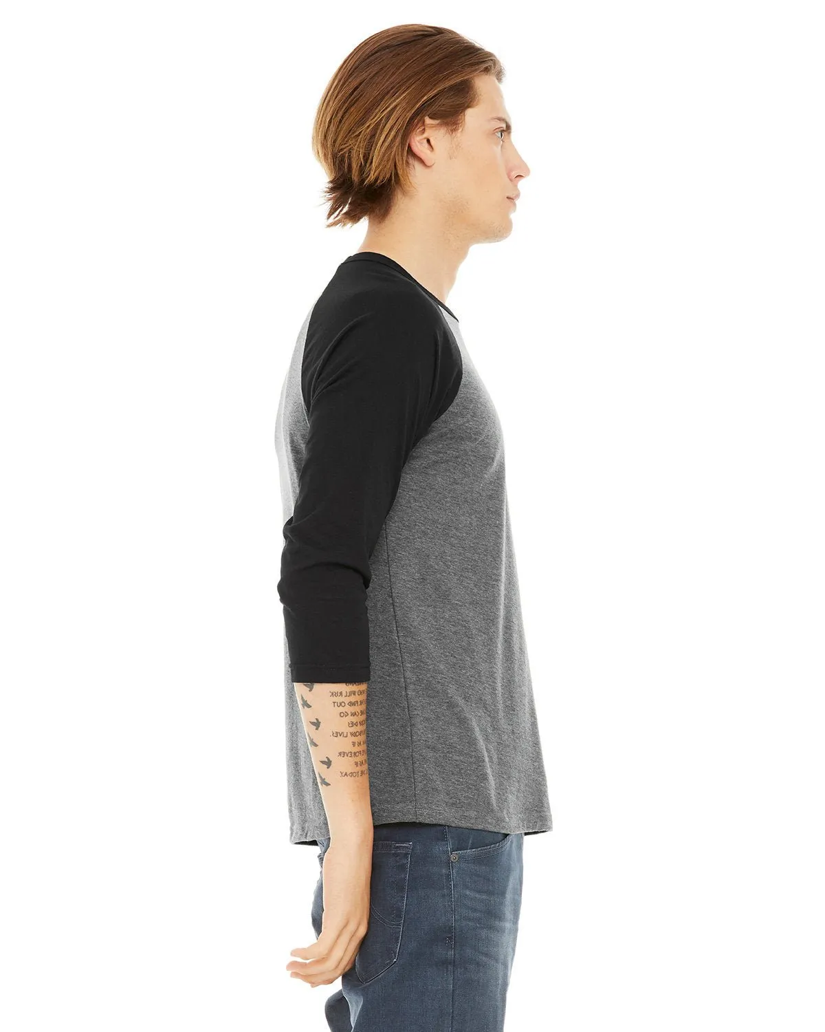 3200-Bella   Canvas-DEEP HTHR/ BLACK