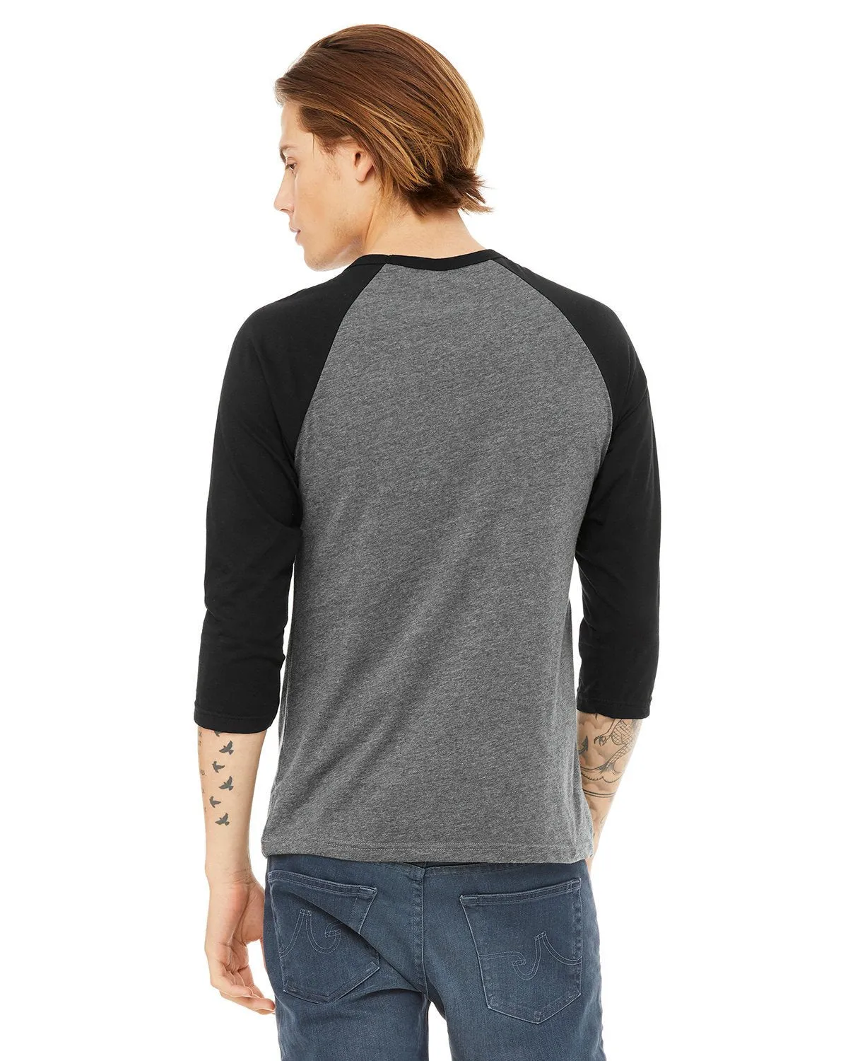 3200-Bella   Canvas-DEEP HTHR/ BLACK