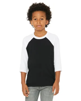 3200Y-Bella   Canvas-BLACK/ WHITE