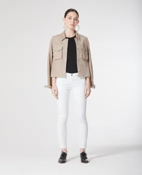 AG JEANS THE LEGGING ANKLE WHITE