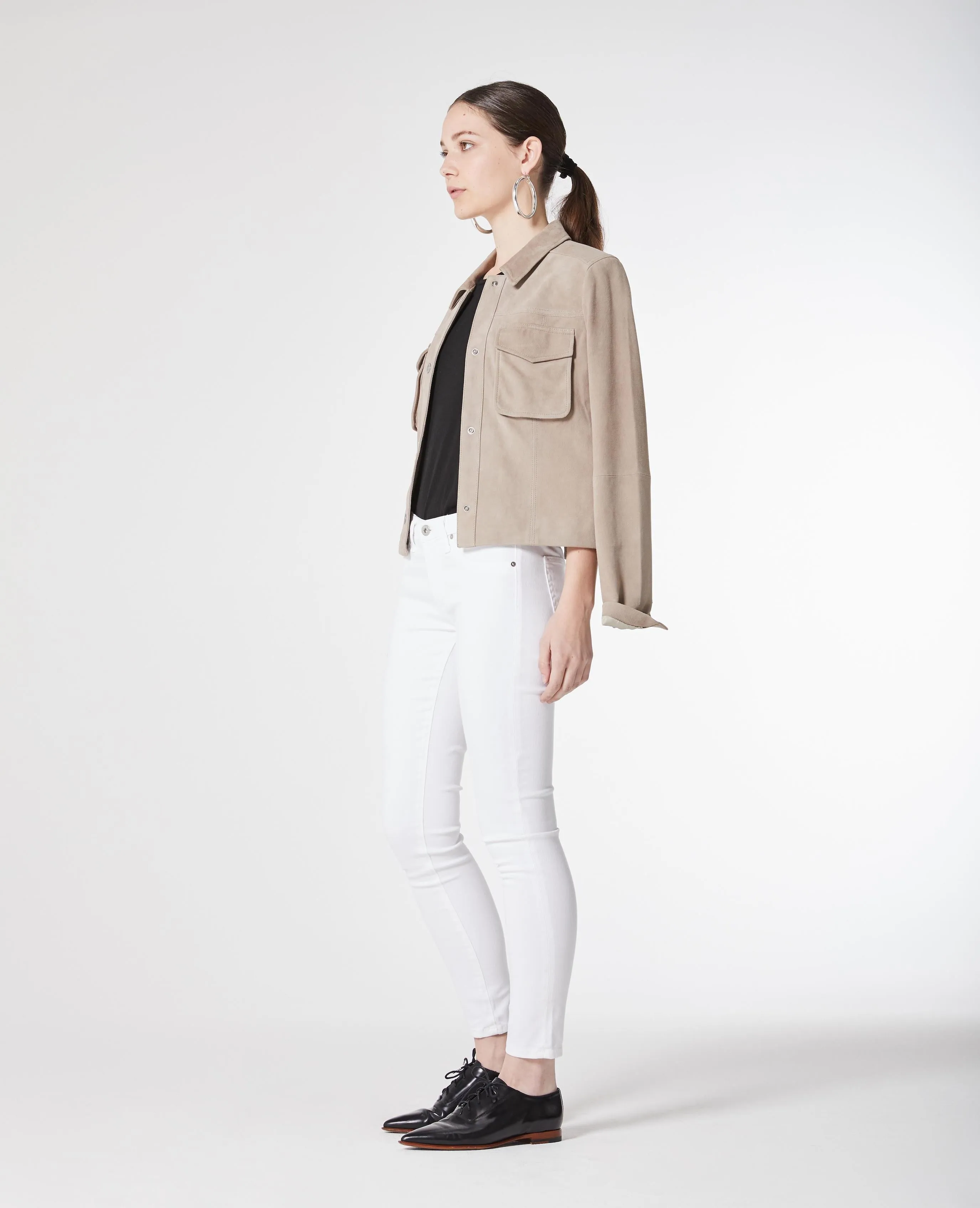 AG JEANS THE LEGGING ANKLE WHITE