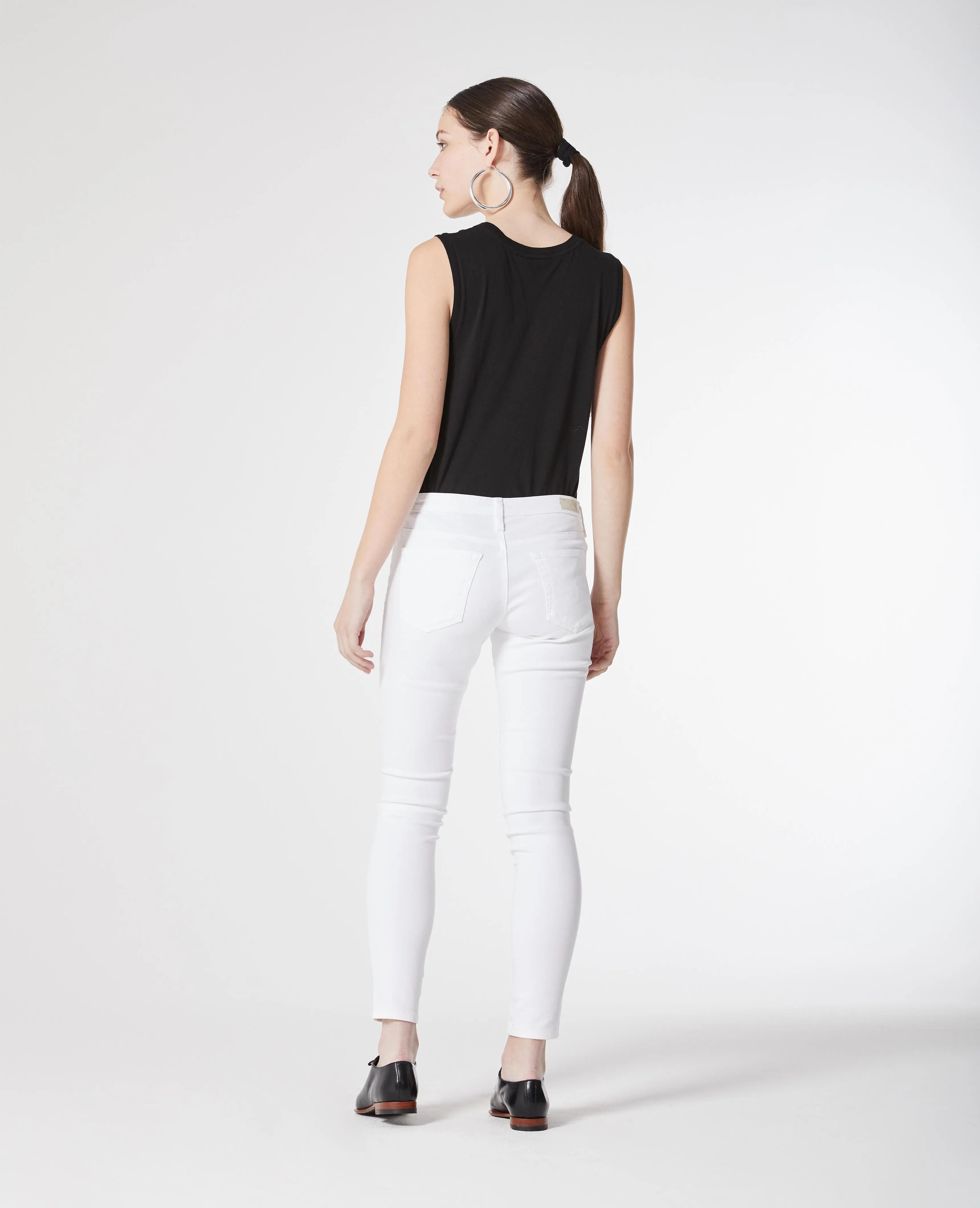 AG JEANS THE LEGGING ANKLE WHITE