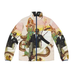 Agent Lovecraft Cosmic Horror Puffer Jacket | Retro Vintage Apparel