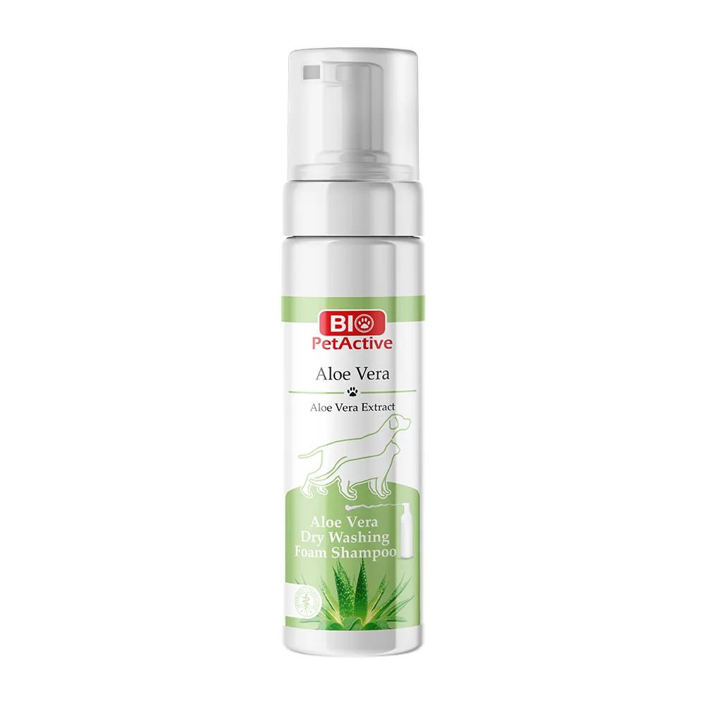 ALOE VERA DRY WASHING FOAM SHAMPOO FOR DOG