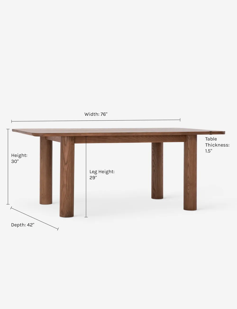 Arc Dining Table by Sun at Six