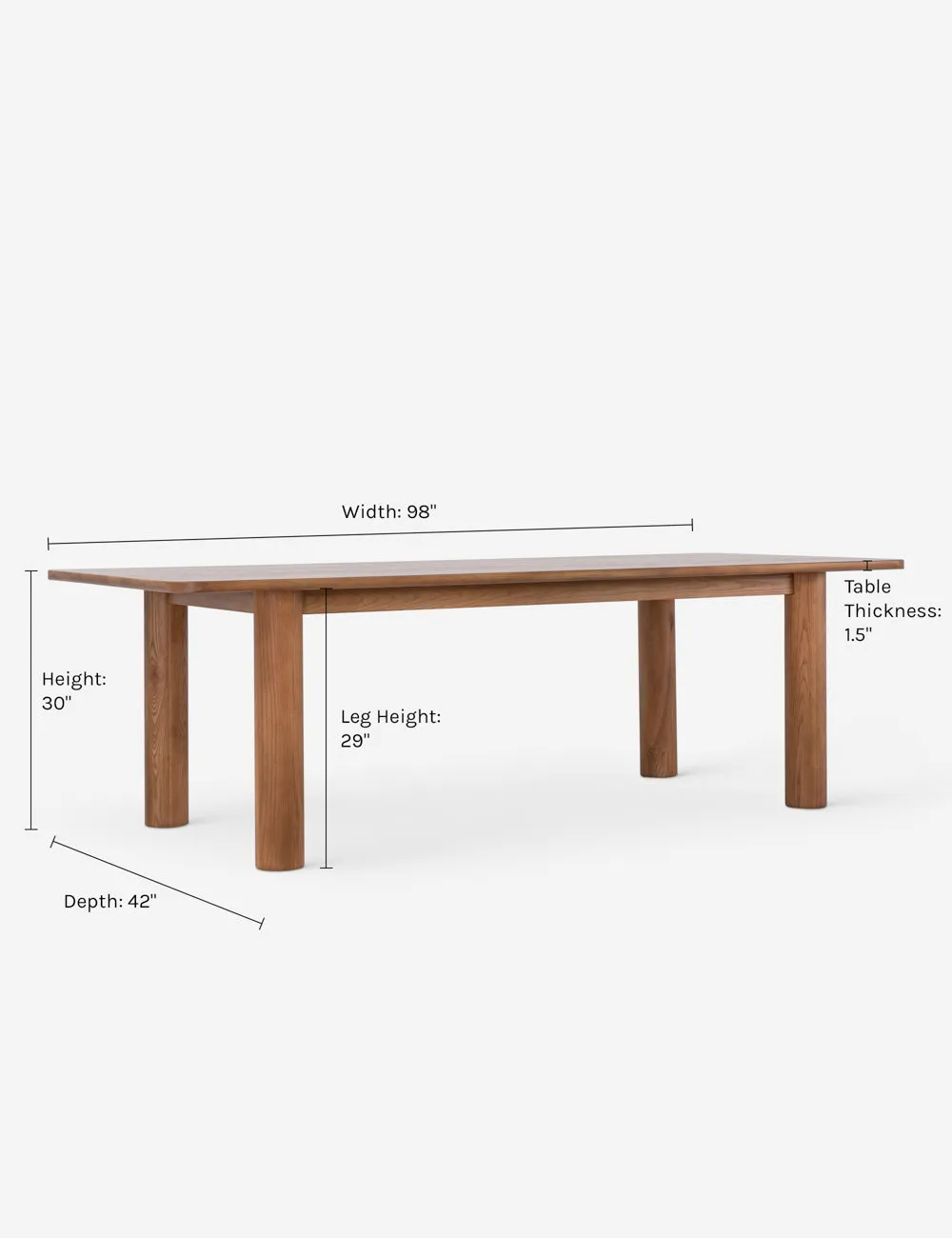 Arc Dining Table by Sun at Six