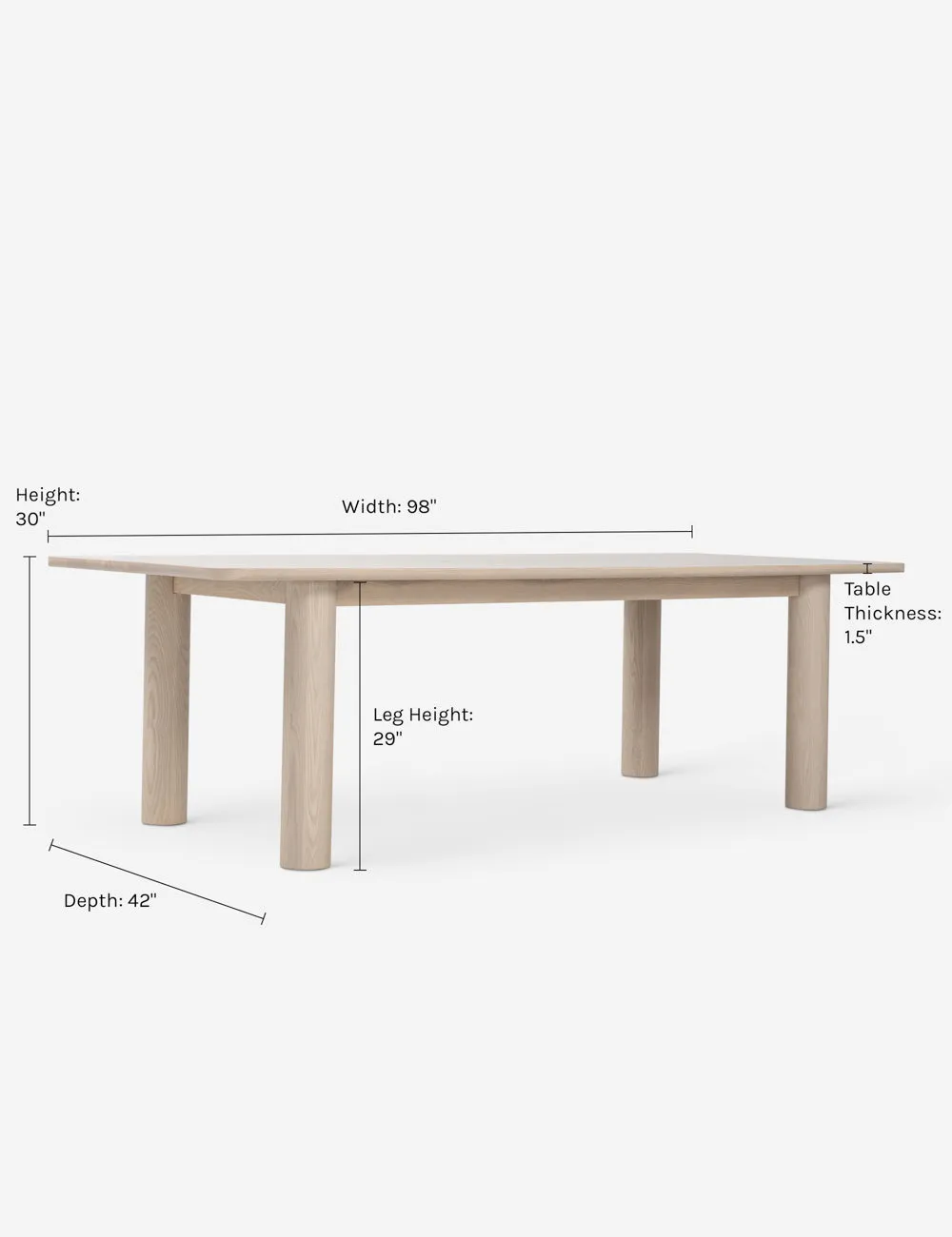 Arc Dining Table by Sun at Six