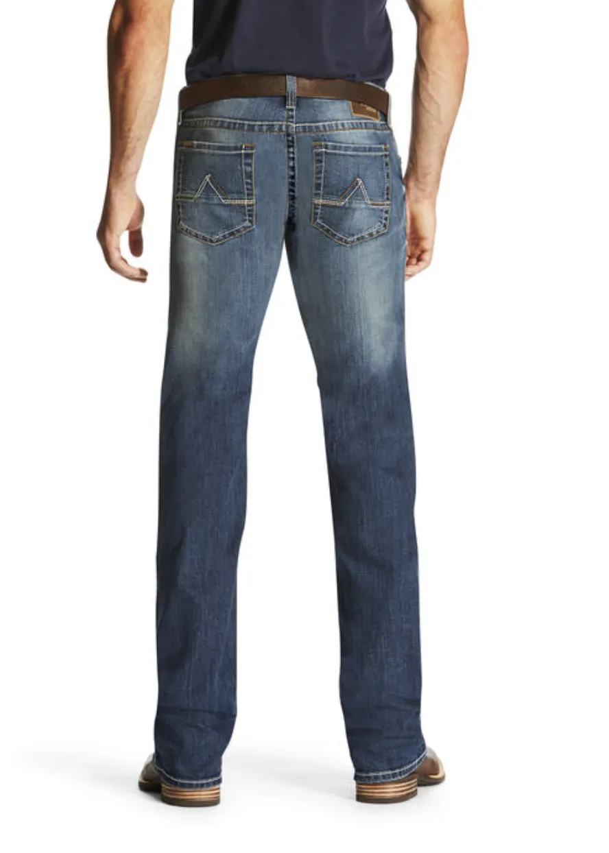 ARIAT MEN'S M7 ROCKER COOPER TEKSTRETCH BOOT CUT JEANS