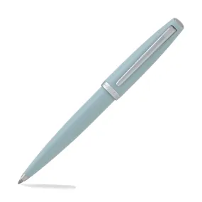 Aurora Style Gemstone Ballpoint Pen in Aquamarine