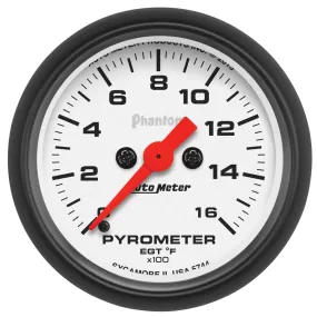 AutoMeter Phantom Analog Gauges 5744