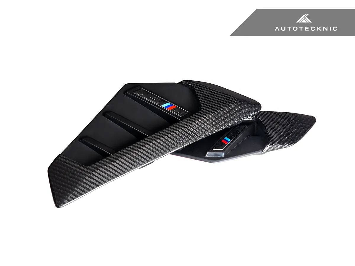 AutoTecknic Dry Carbon Side Vent Set - F95 X5M LCI