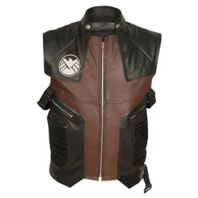Avengers Jeremy Hawkeye Leather Vest