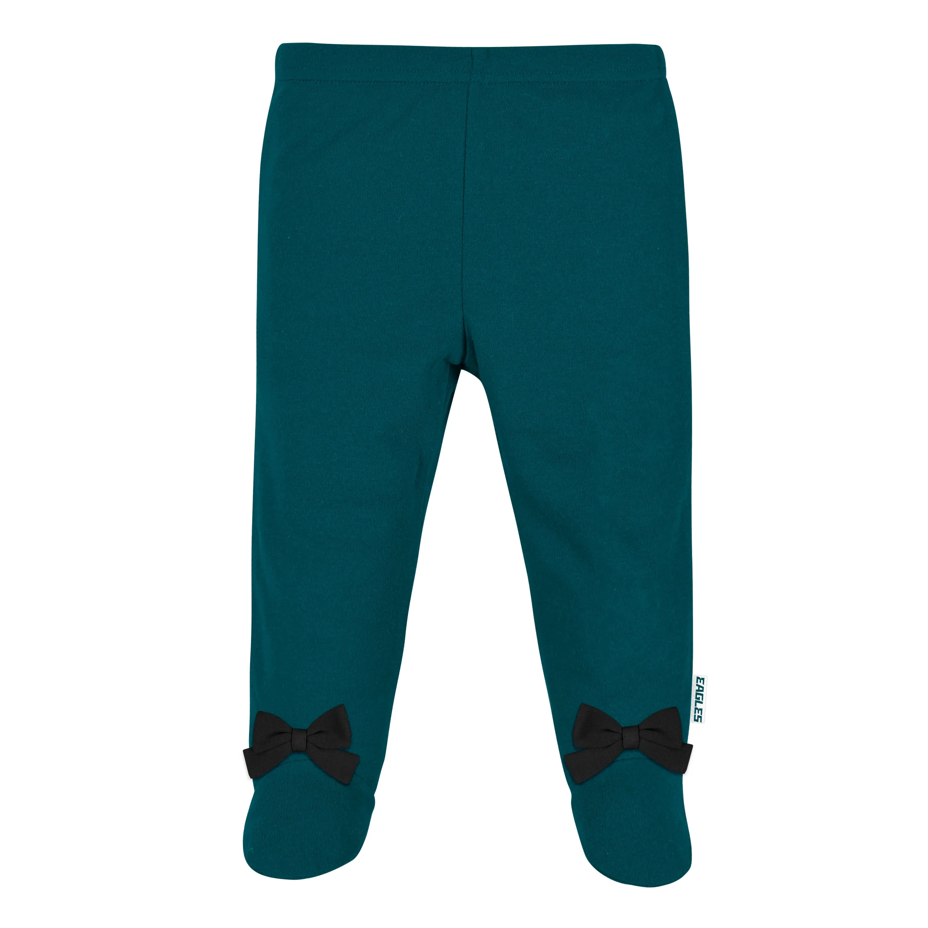 Awesome Eagles Baby Girl Bodysuit, Footed Pant & Cap Set
