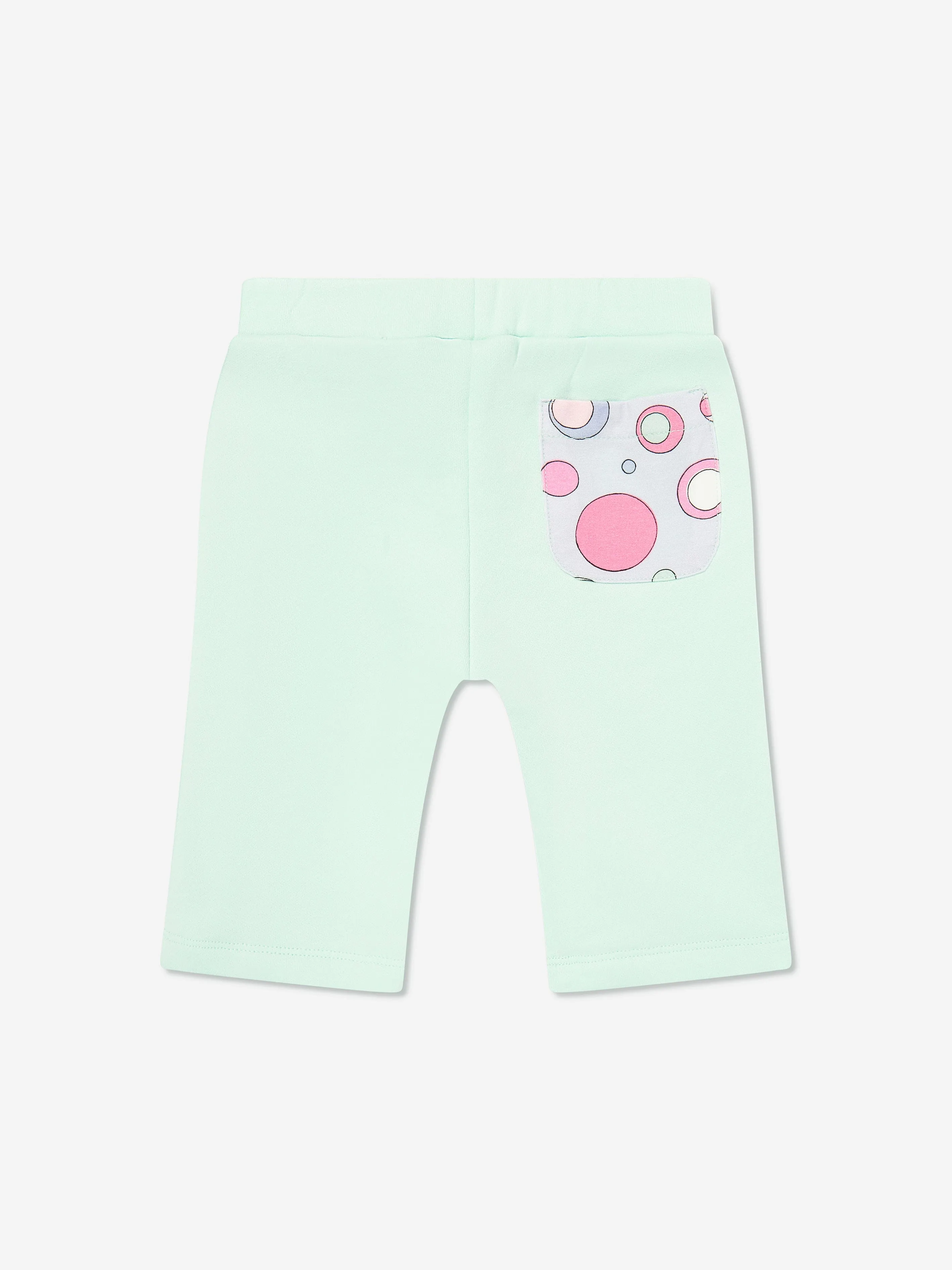 Baby Girls Fontane Print Joggers in Green