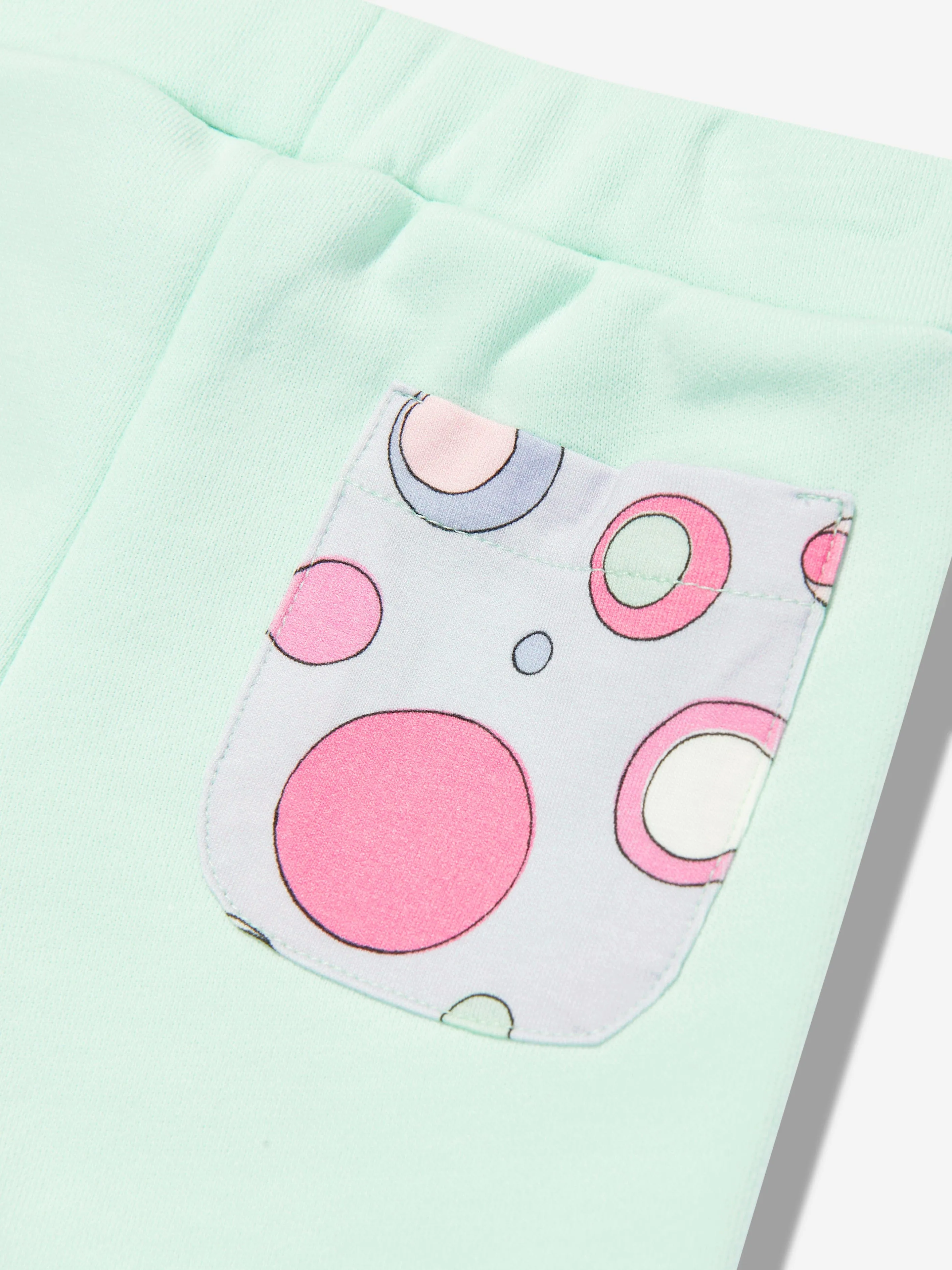 Baby Girls Fontane Print Joggers in Green