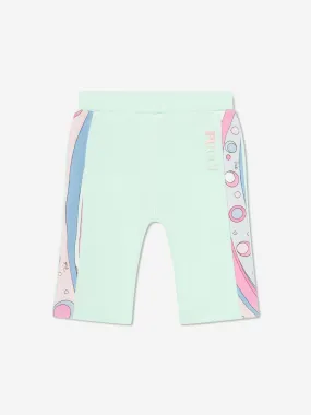Baby Girls Fontane Print Joggers in Green