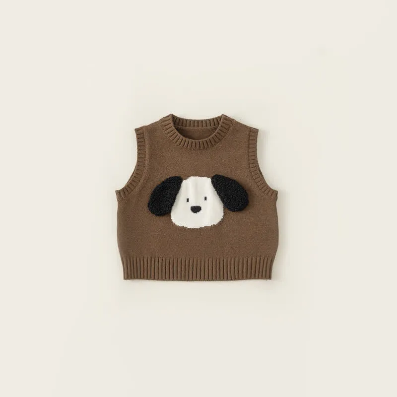 Baby Lovely Dog Knitted Vest