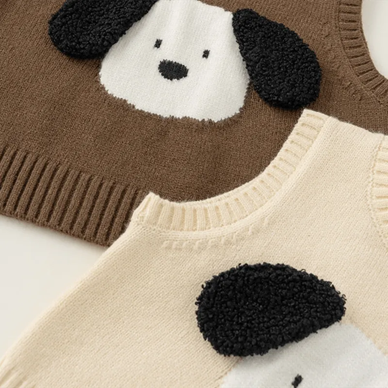 Baby Lovely Dog Knitted Vest