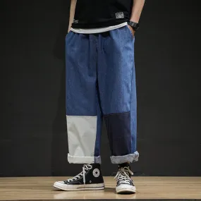 Baggy Patchwork Jeans