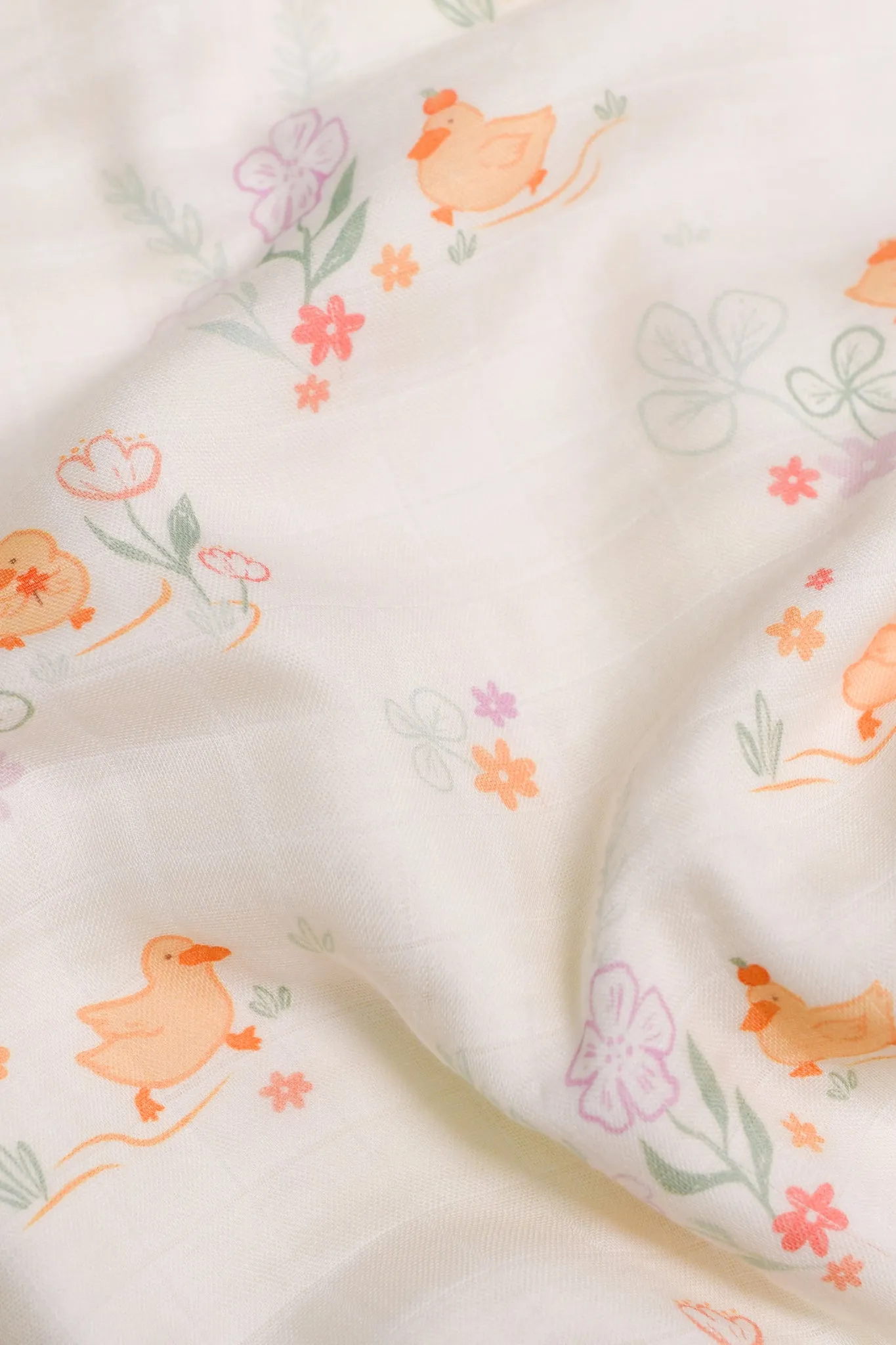 Bamboo Muslin Blanket - Go Ducky