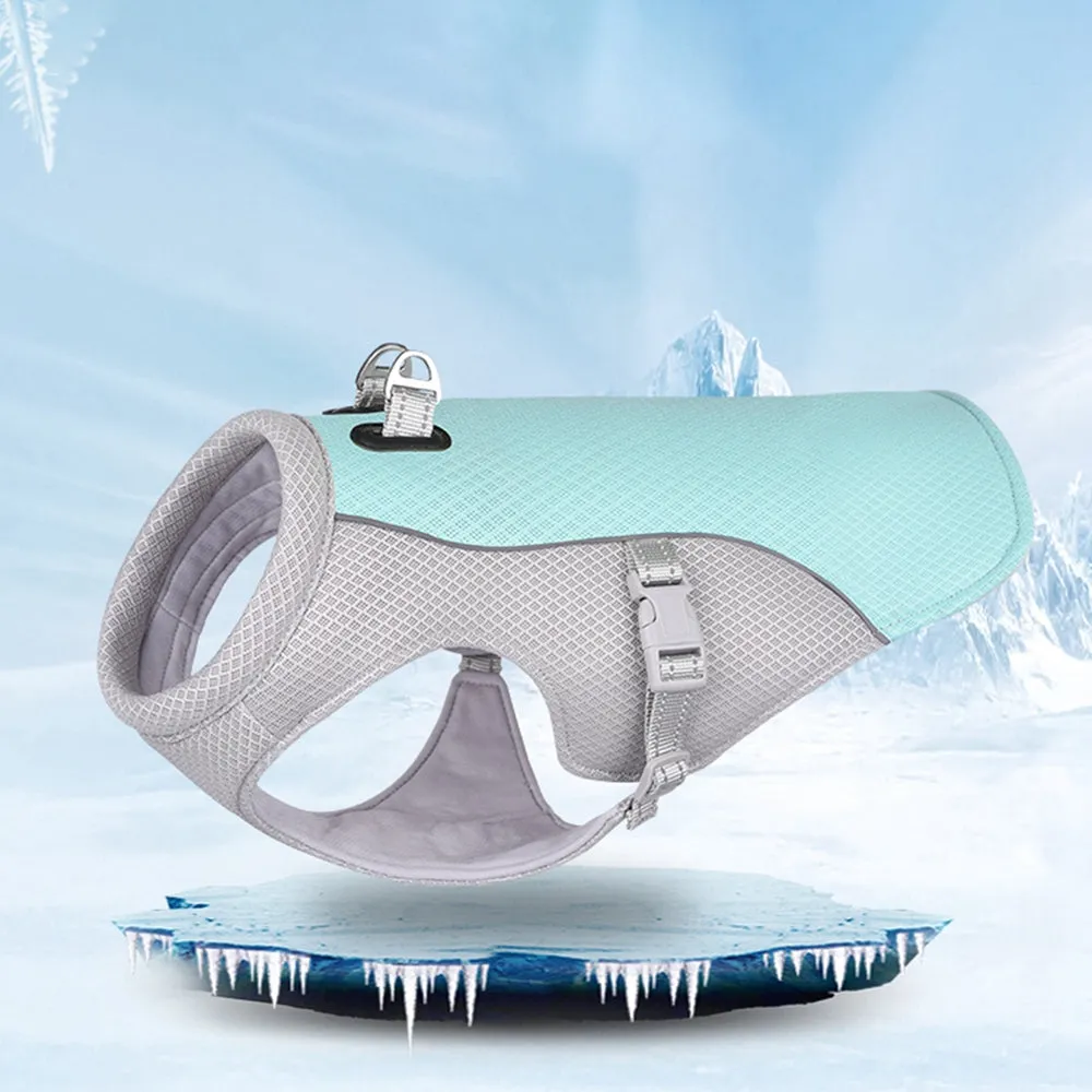 Beat the Heat: Stay Cool with the Breathable Summer Dog Cooling Vest - Ultimate Comfort for Your Furry Companion!