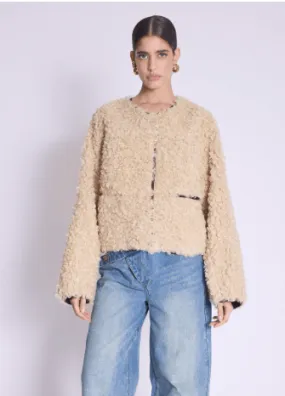 Berenice Mandy Coat in Beige
