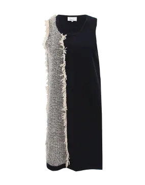 Bi-Color Fringe Dress