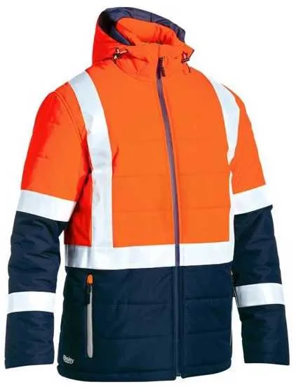 Bisley, Hi Vis Puffer Jacket, BJ6929HT (Each) -  - Size: XS