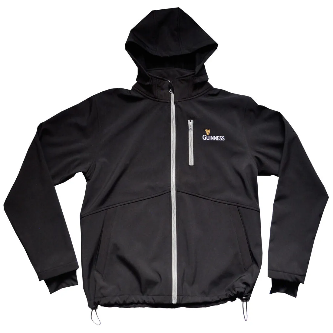 Black Guinness With Harp Design Fleece