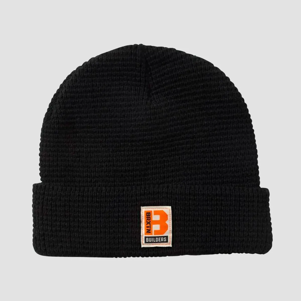 Brixton Builders Waffle Knit Beanie Black