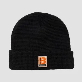 Brixton Builders Waffle Knit Beanie Black