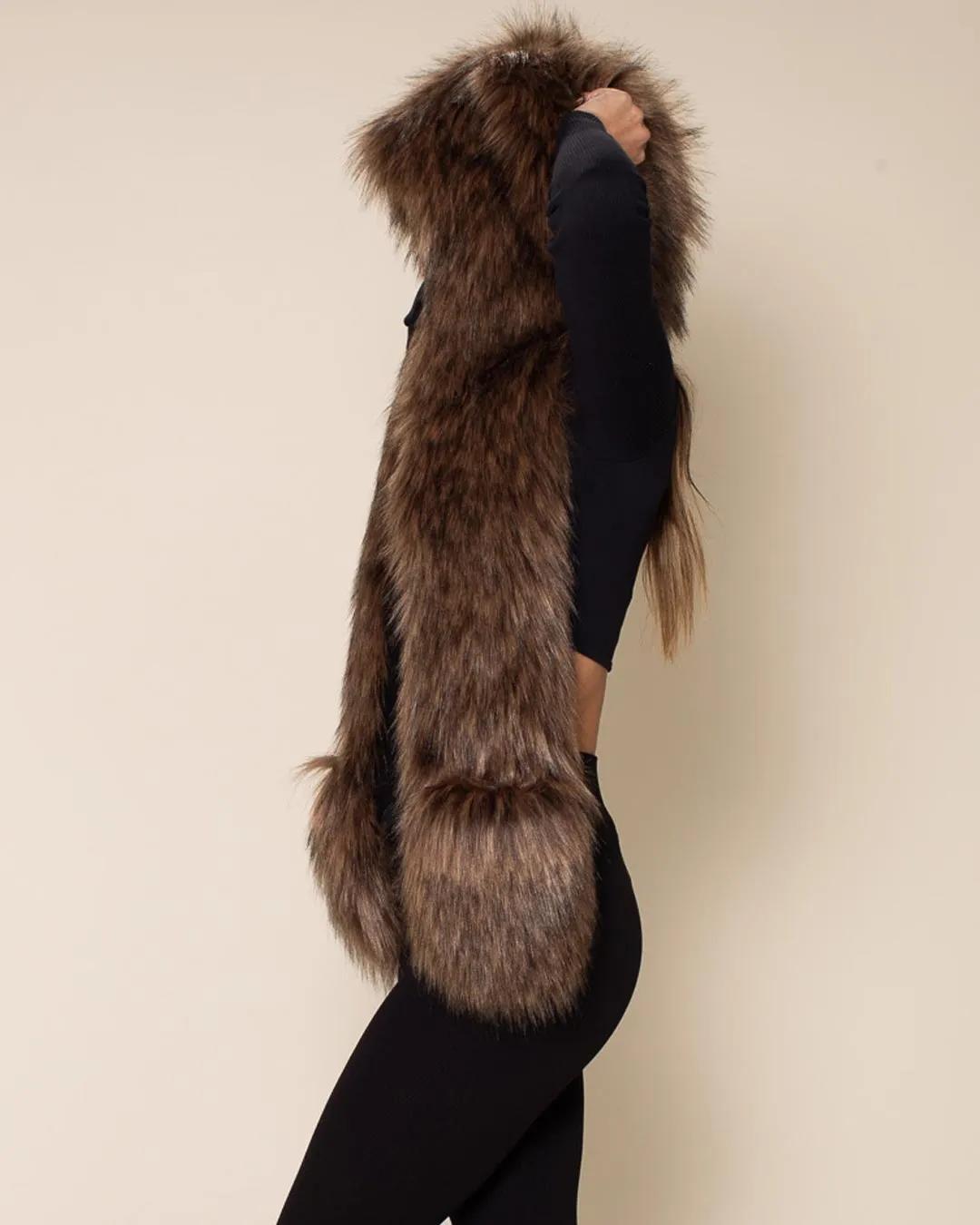 Brown Bear Collector Edition Faux Fur Hood | Women's