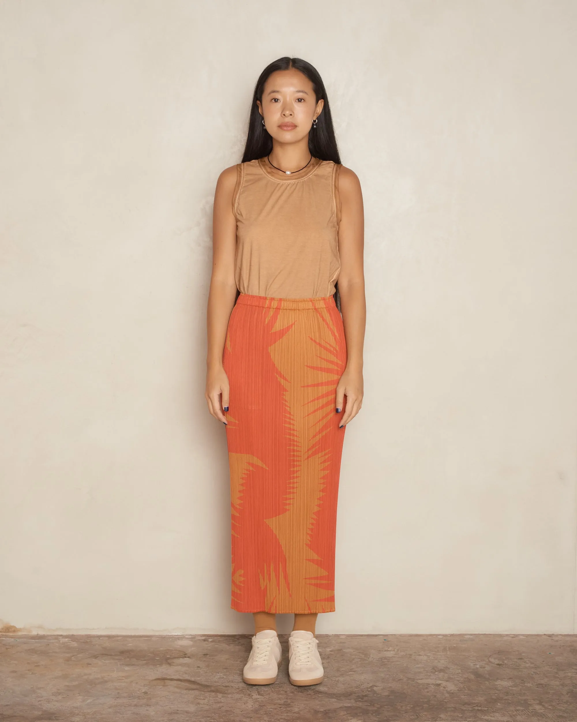Brown Chili Piquant Skirt