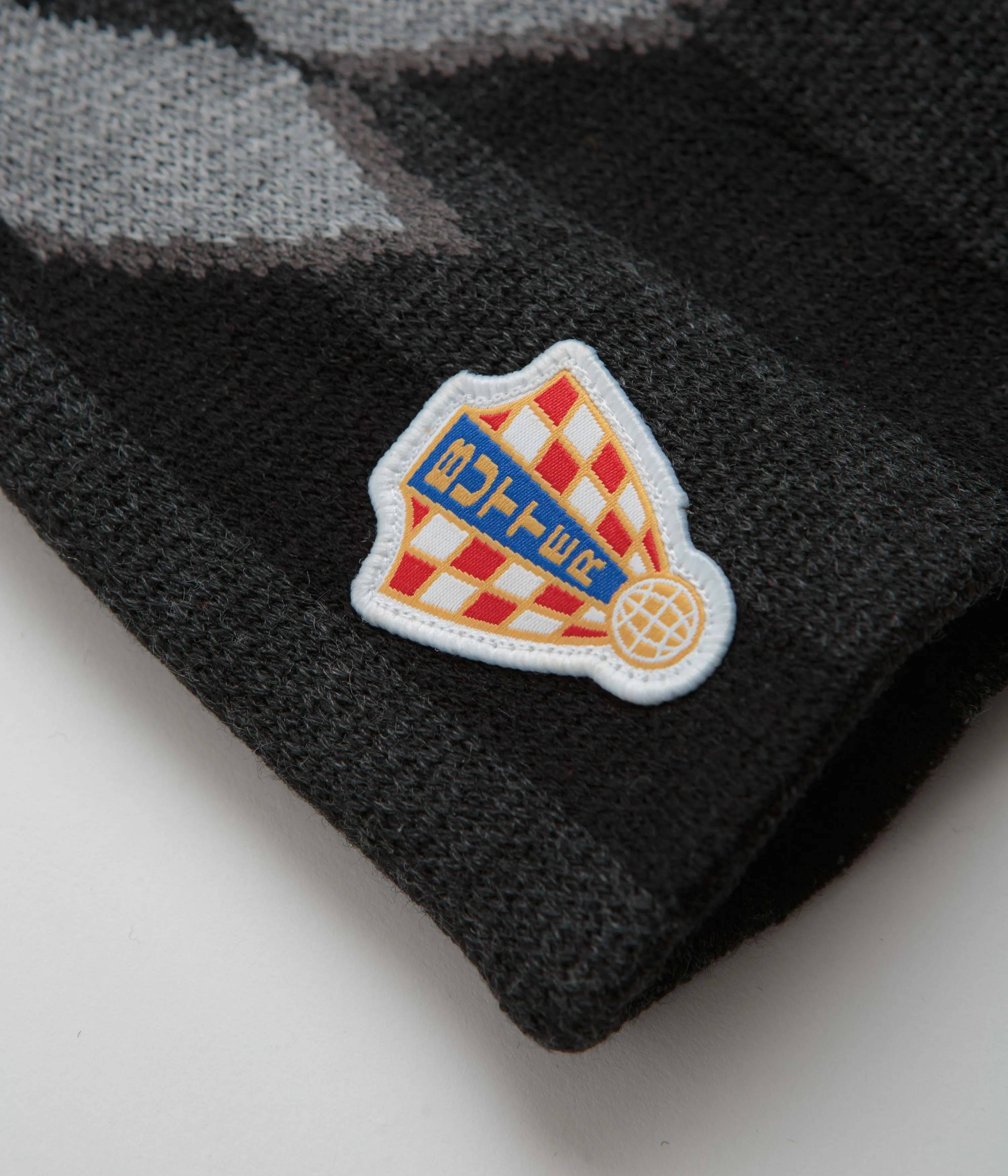 Butter Goods Flag Skully Beanie - Black