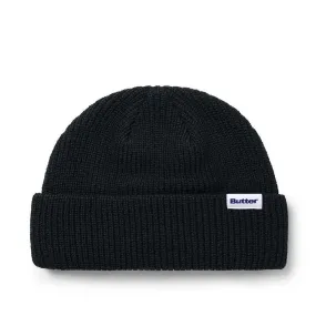 Butter Goods Wharfie Beanie Black