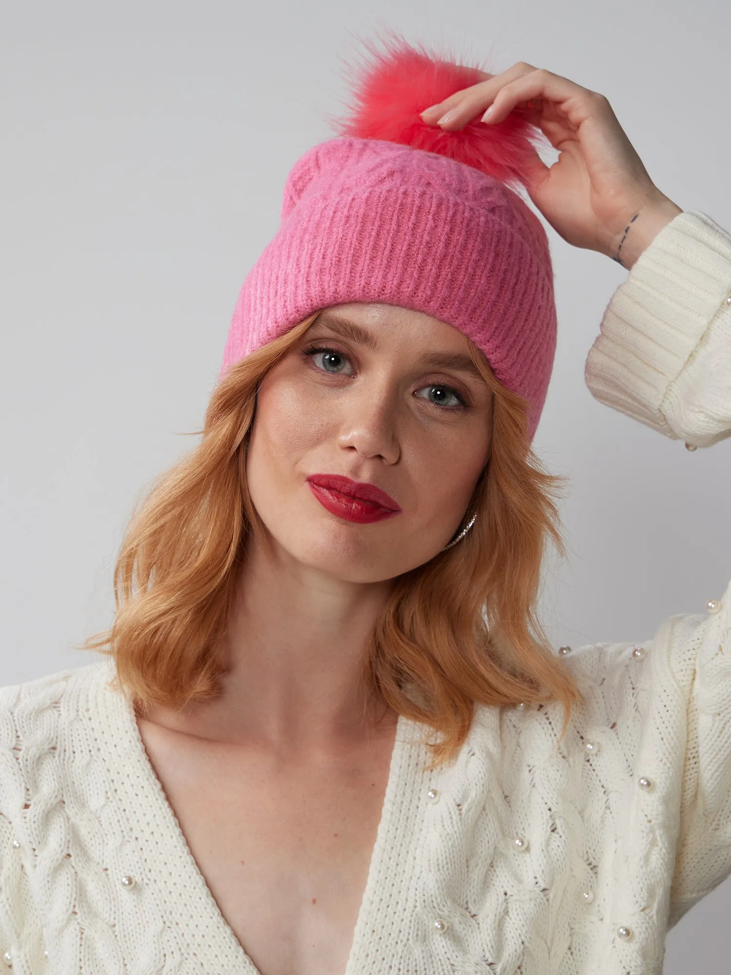 Cable Knit Beanie