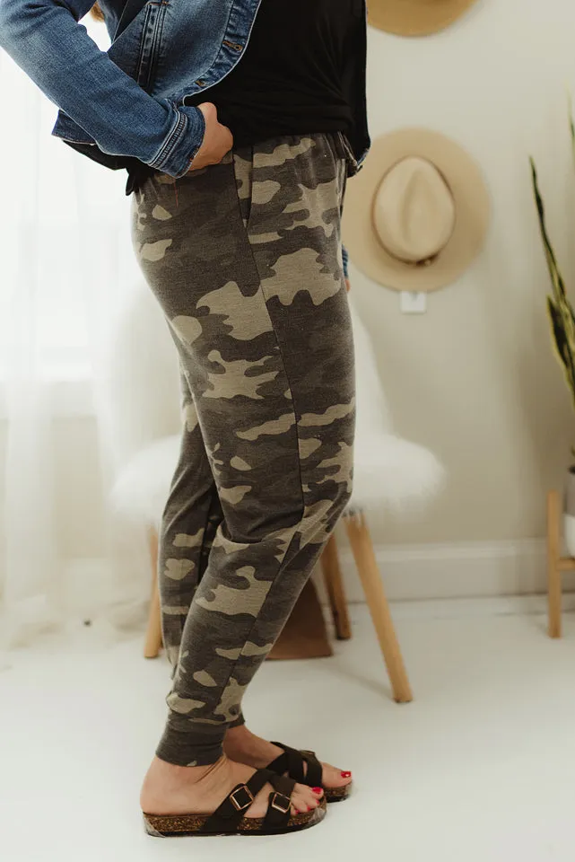 Camouflage Joggers