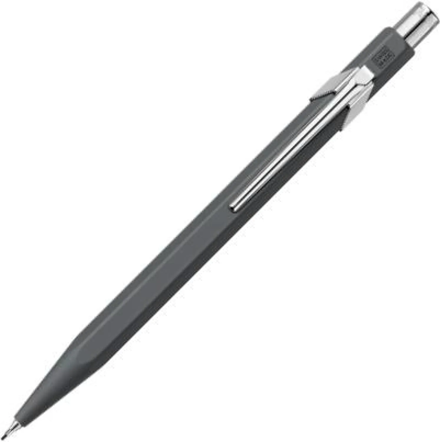 Caran d'Ache 844 Metal Collection Mechanical Pencil in Anthracite Grey - 0.7mm