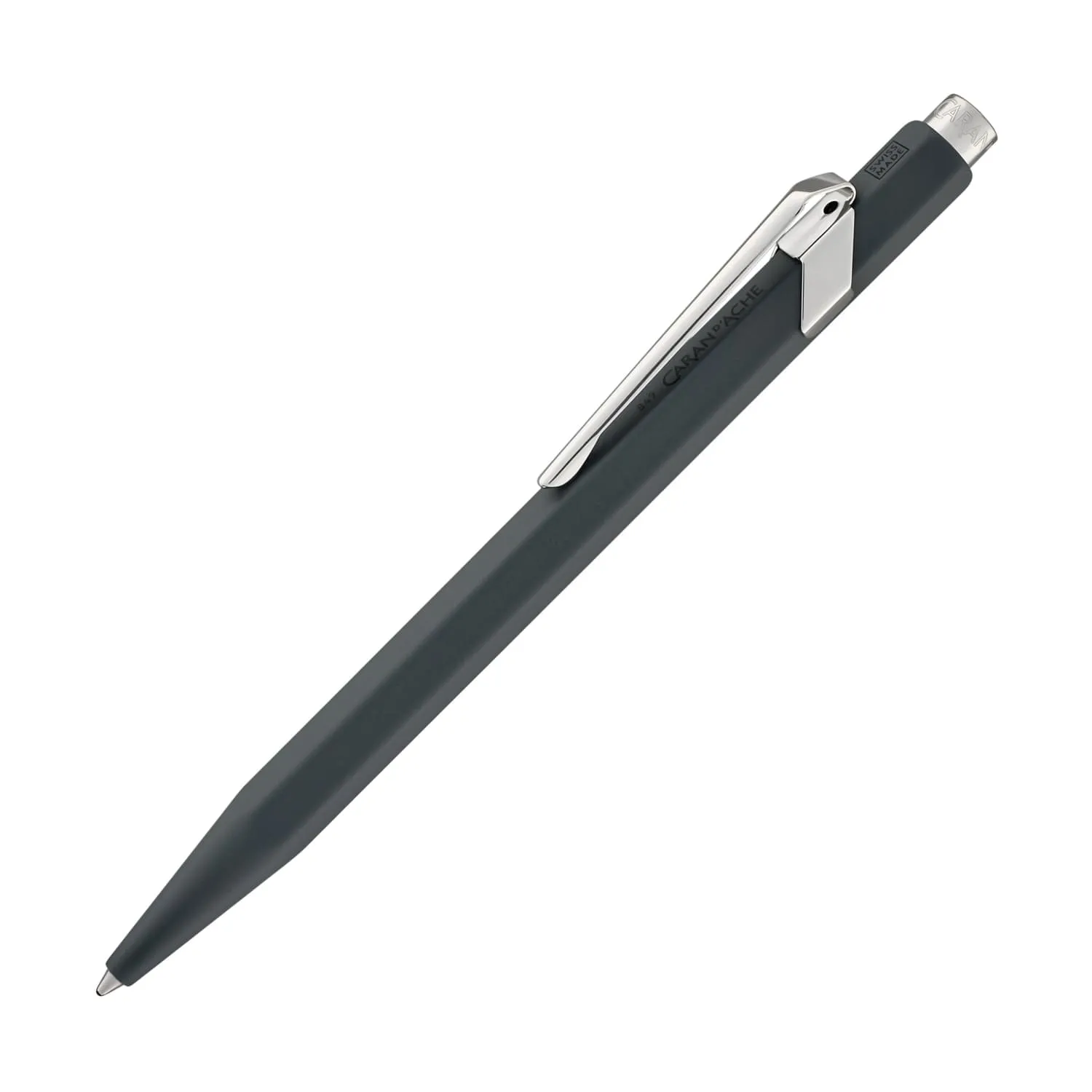 Caran d'Ache 849 Metal Ballpoint Pen in Anthracite Grey