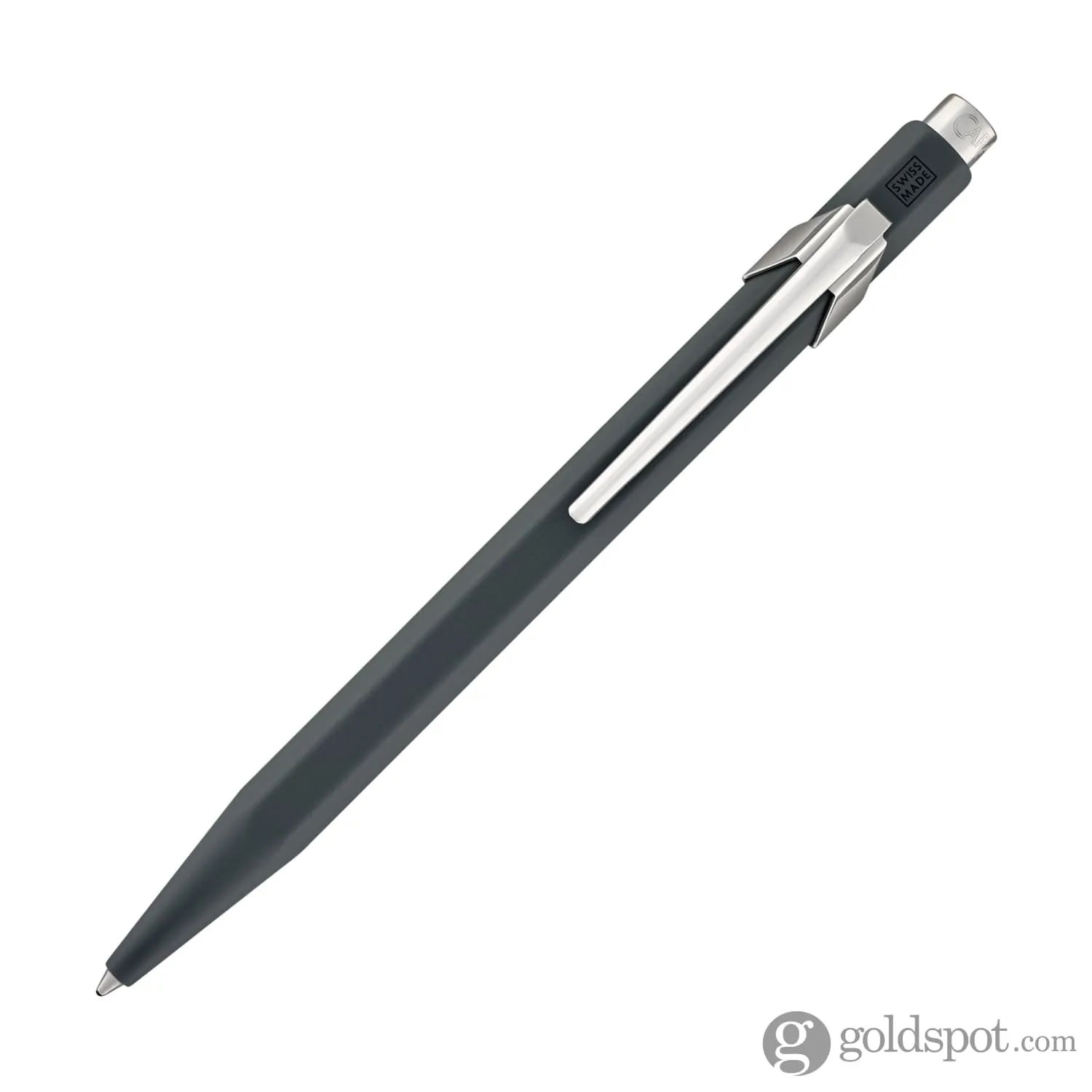 Caran d'Ache 849 Metal Ballpoint Pen in Anthracite Grey