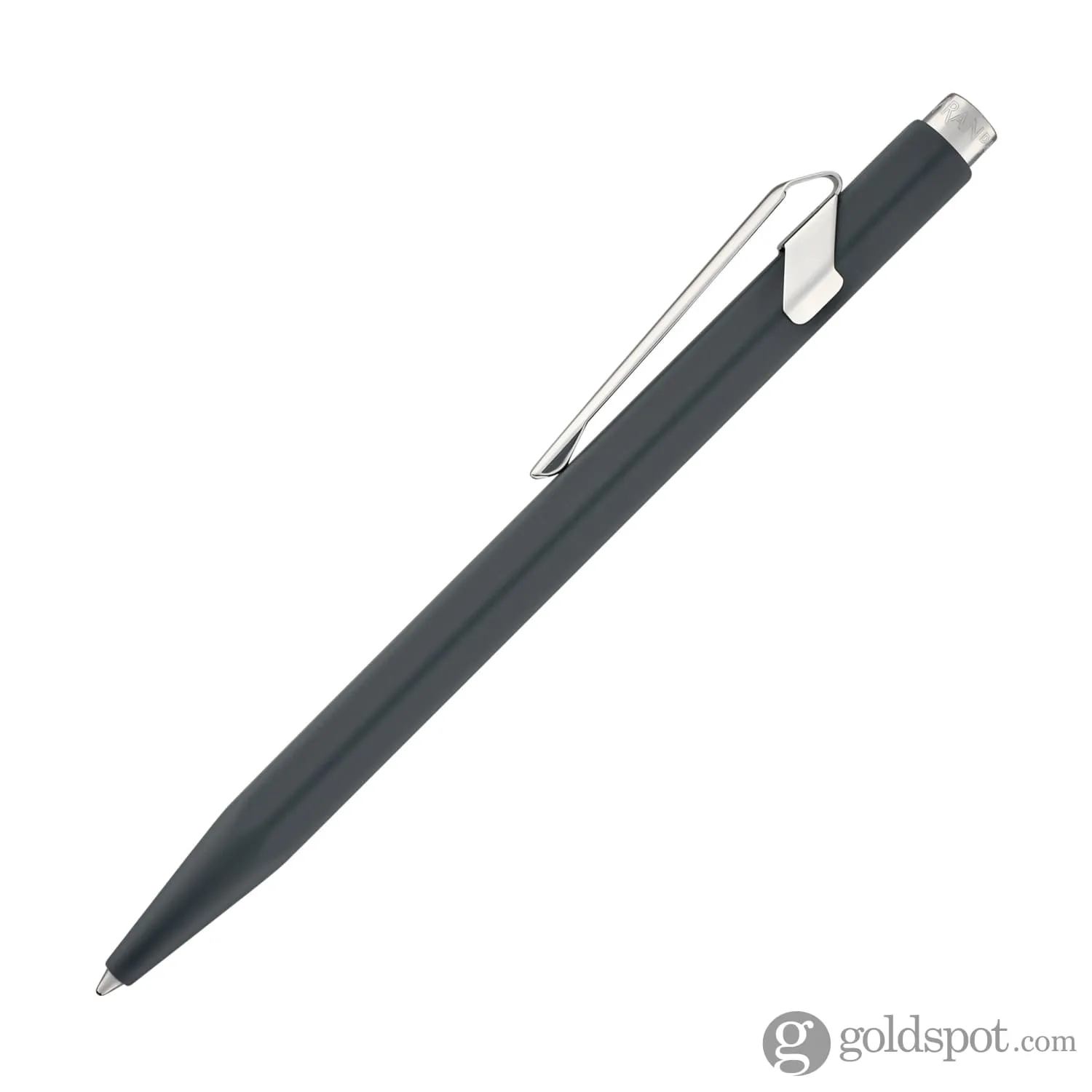 Caran d'Ache 849 Metal Ballpoint Pen in Anthracite Grey