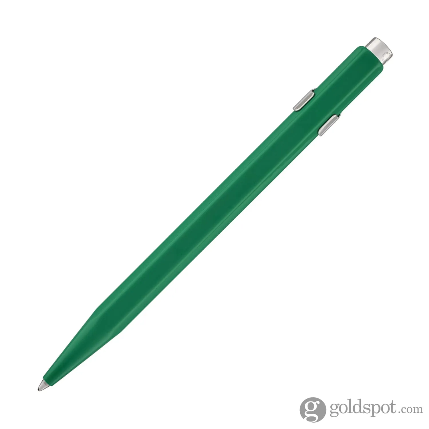Caran d'Ache 849 Metal Collection Ballpoint Pen in Green