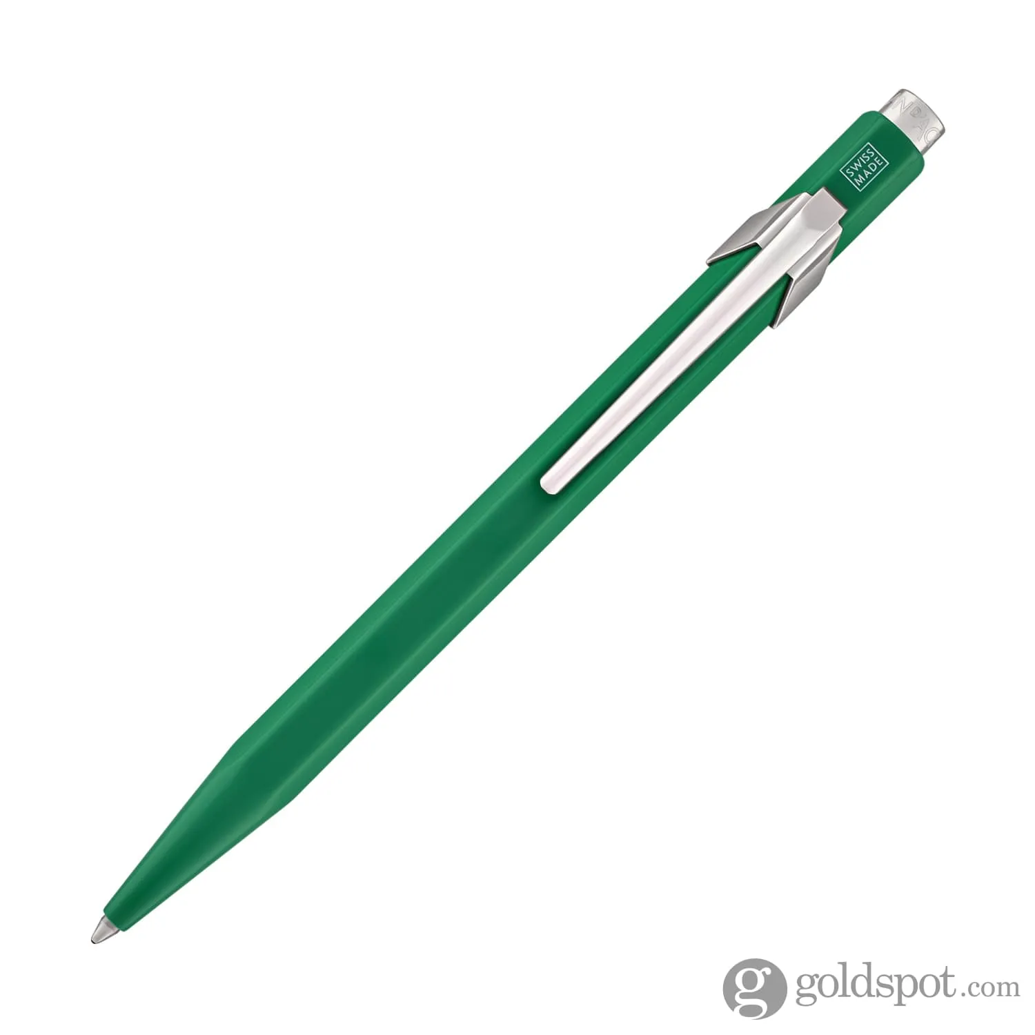 Caran d'Ache 849 Metal Collection Ballpoint Pen in Green