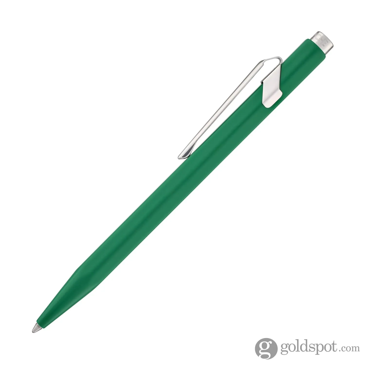 Caran d'Ache 849 Metal Collection Ballpoint Pen in Green