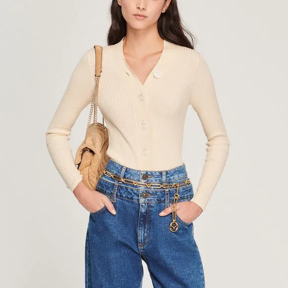 Cardigan en maille