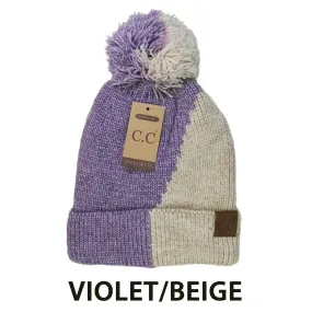C.C DUAL COLOR BEANIE